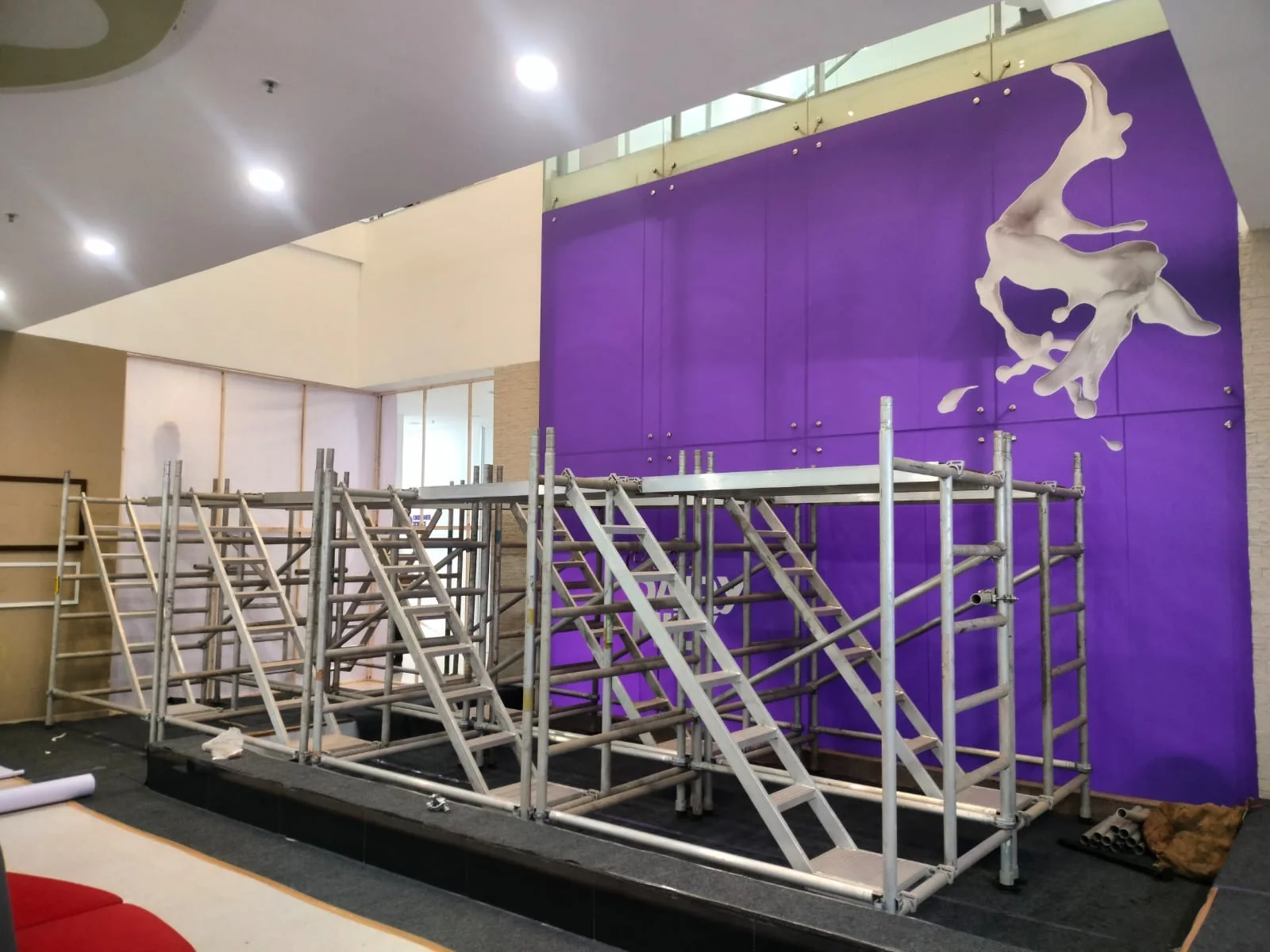 Entrust Customized Access System Customized Aluminium Scaffolding project in Location shared on request