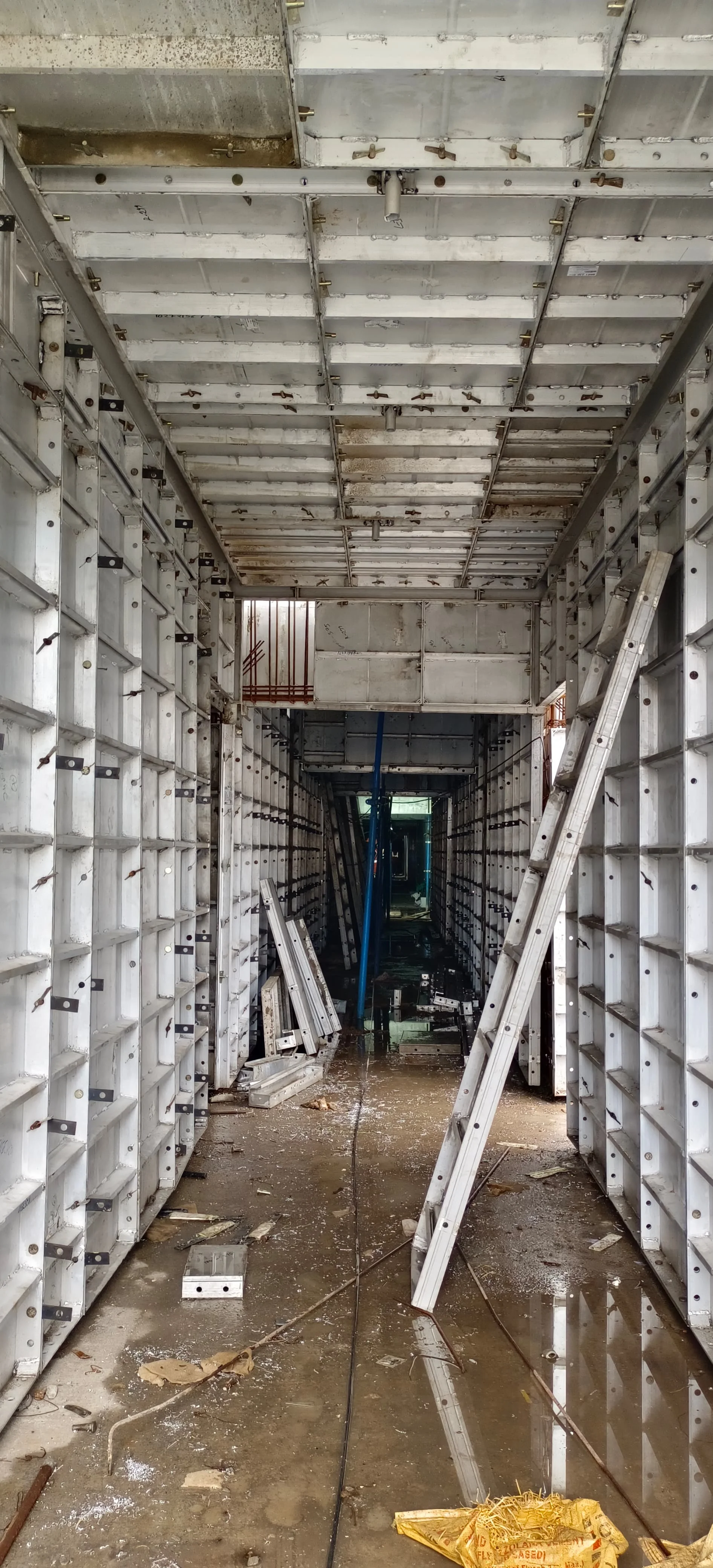 L&T Police Bhavan Aluminium Monolithic Formwork project in Assam